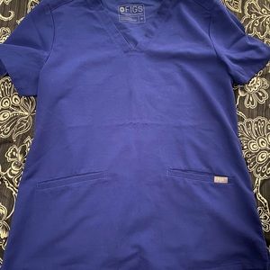 Figs Casma scrub top